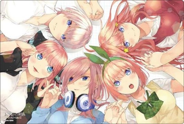 画像1: ※11月2日まで受付※【予約】ブシロード ラバーマットコレクション V2 Vol.1500 『五等分の花嫁』 [1/24] (1)