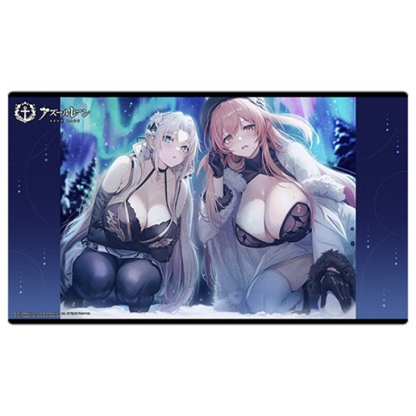 画像1: ※1月4日まで受付※【予約】ラバーマット アズールレーン クロンシュタット＆ヴォルガ [3月上旬] (1)