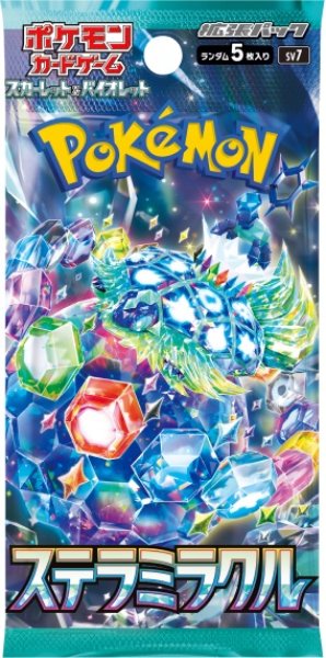 画像1: [新品ボックス]ポケモンカードゲーム ポケカ 拡張パック「ステラミラクル」(1BOX=30パック) (1)