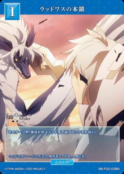 画像1: 【BDB】ウッドワスの本領【N】BB-FGO-038N (1)