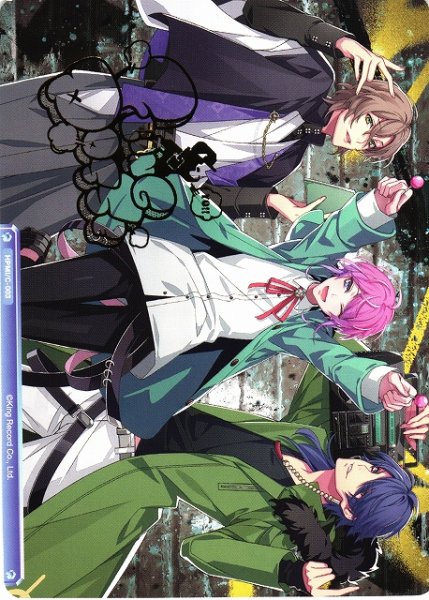 画像1: 【WSB】箔押しコレクションカード [Fling Posse] HIPI/C-003 (1)